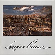 Ausstellungskatalog Sergius Pauser, Ölgemälde und Aquarelle, Galerie über dem Café Mozart, Salzburg,  1984