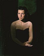 Ninon (II), 1942, Mischtechnik auf Leinwand, 92x73 cm, WV 395