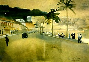 Nice, 1931, Aquarell