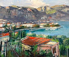 Beaulieu (Côte d'Azur), Öl auf Leinwand, 60x73 cm, bez.r.u. Sergius Pauser 35, 1935, Dorotheum, Wien 2014
